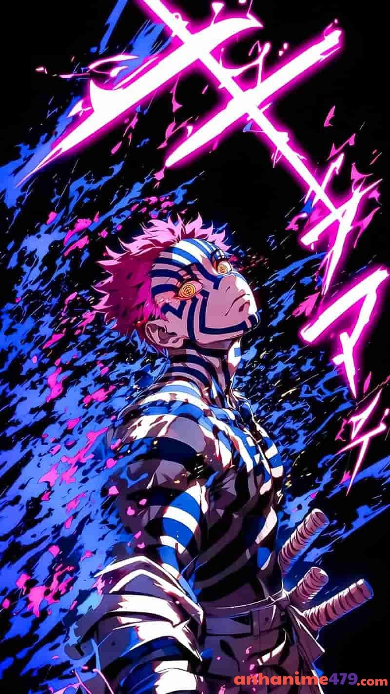 ảnh Akaza anime đẹp