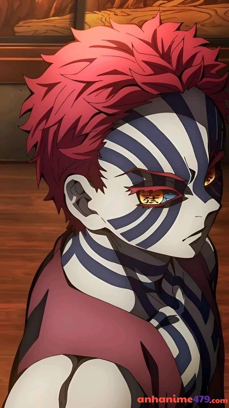 ảnh Akaza ngầu anime