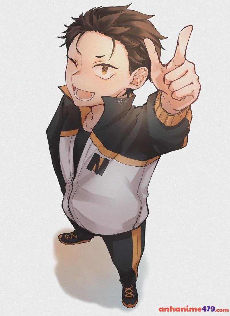 ảnh Natsuki Subaru anime cute