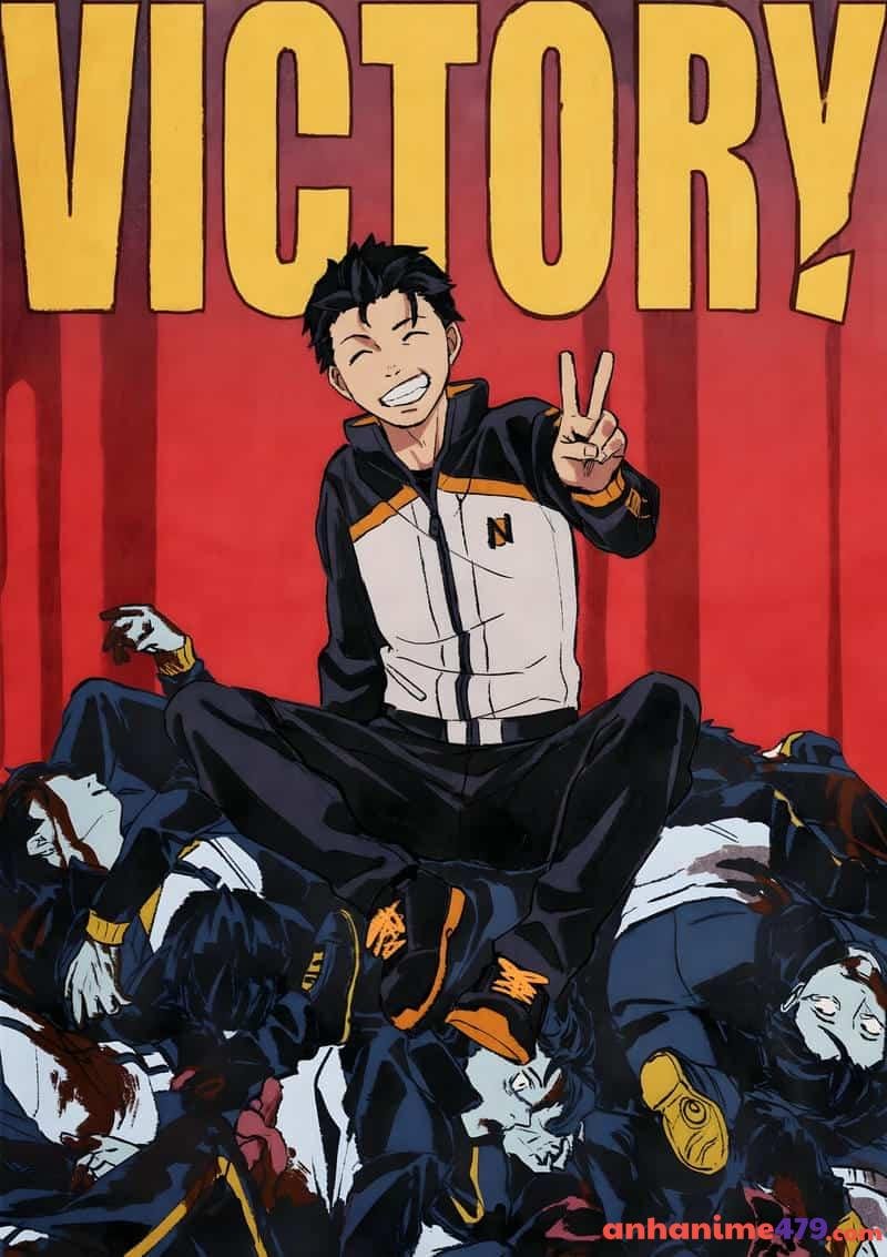 ảnh Natsuki Subaru anime thắng