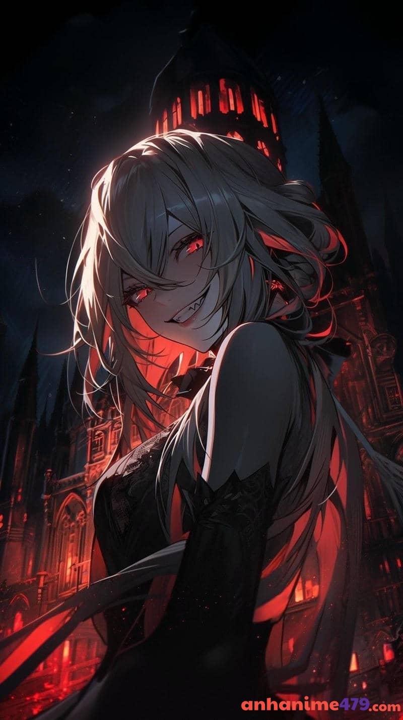 ảnh anime ác quỷ lạnh lùng gái