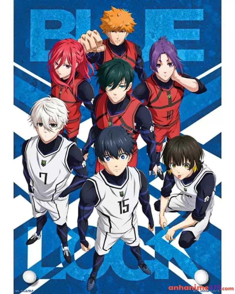 ảnh anime blue lock ảnh bìa