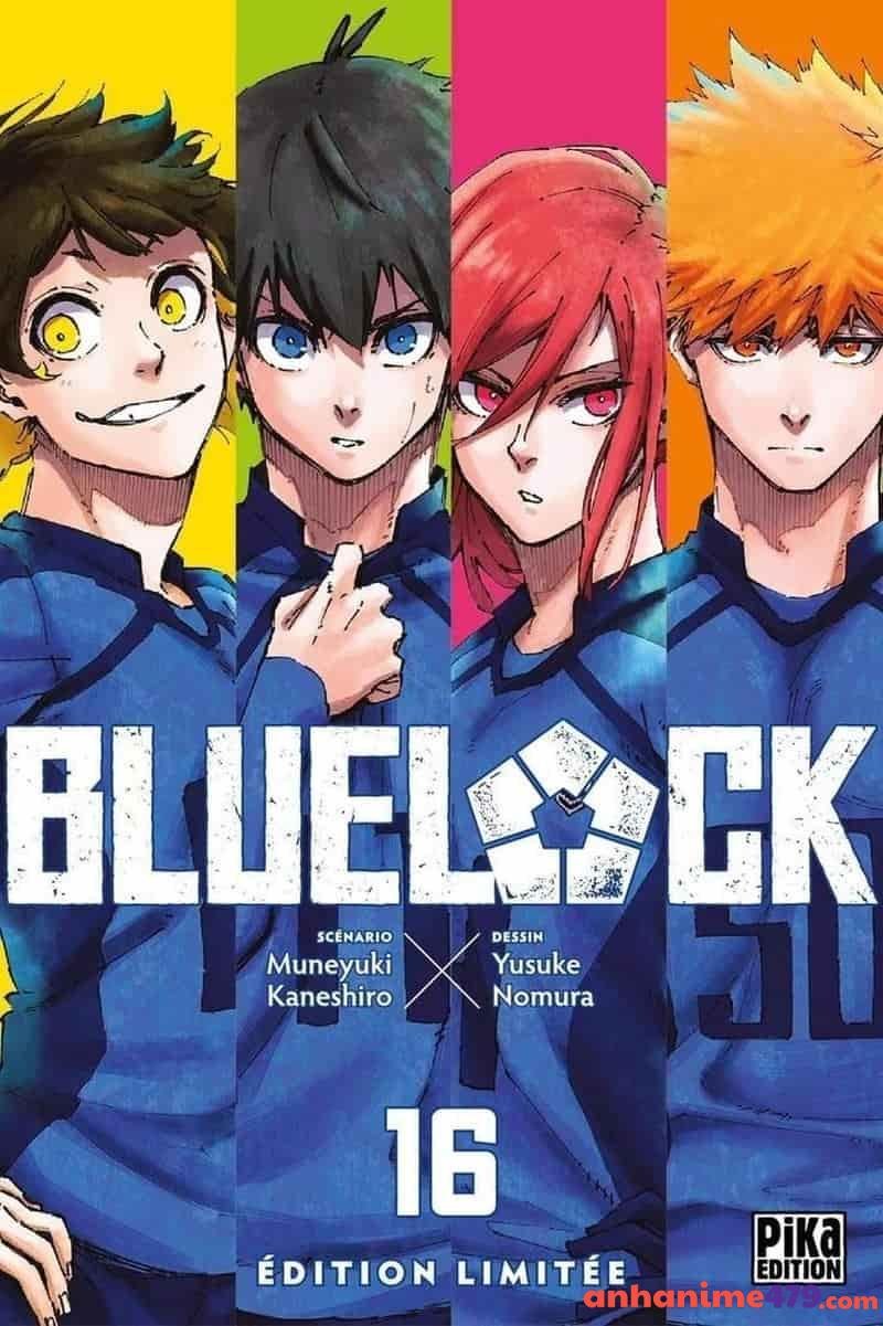 ảnh anime blue lock đá bóng