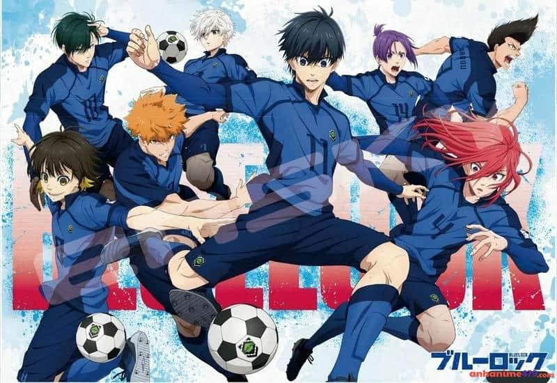 ảnh anime blue lock đá