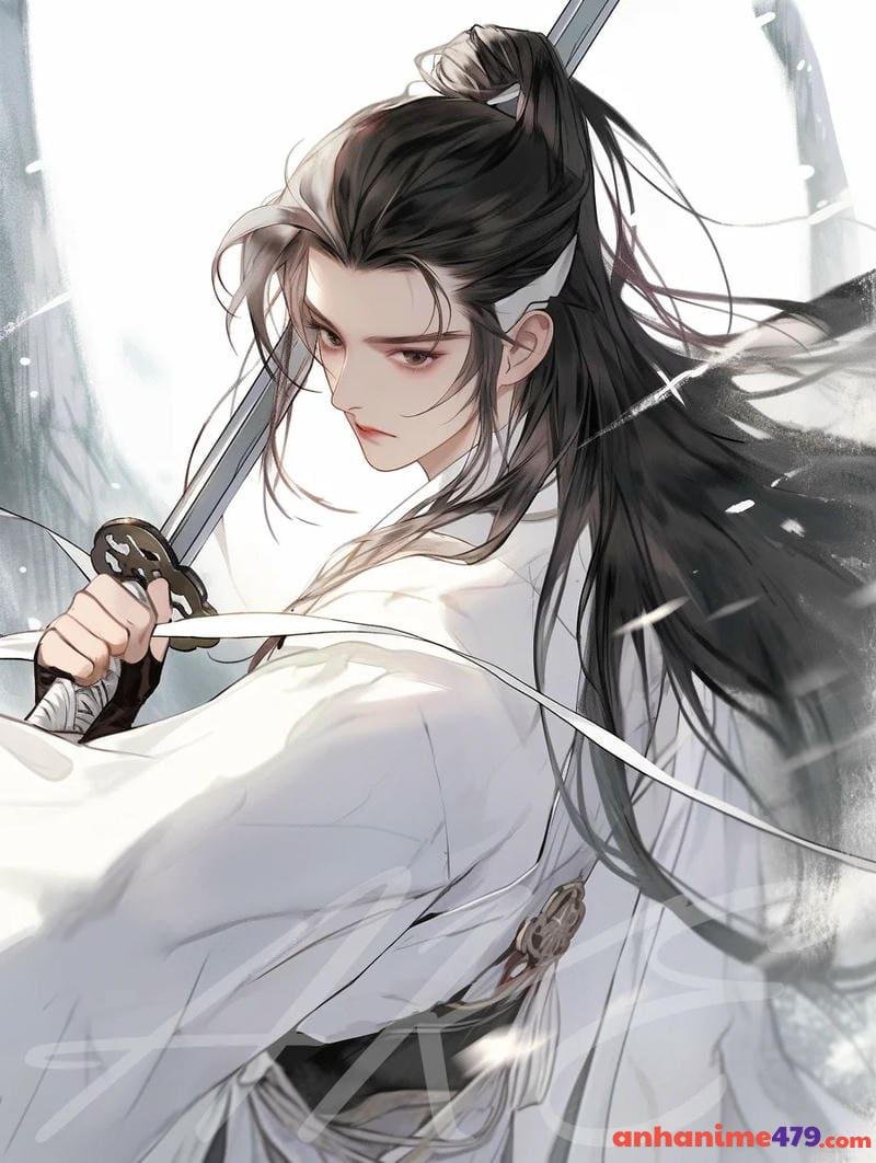 ảnh anime boy luyện kiếm