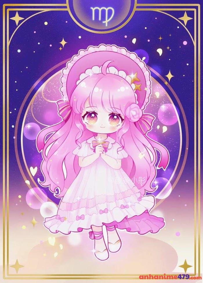 ảnh anime các cung hoàng đạo với màu sắc chủ đạo