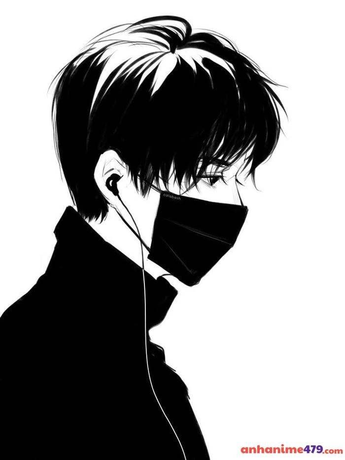 ảnh anime che mặt