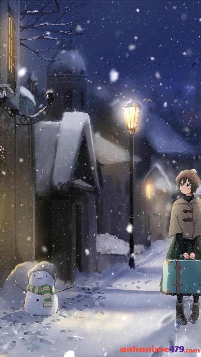 ảnh anime cô gái lạnh