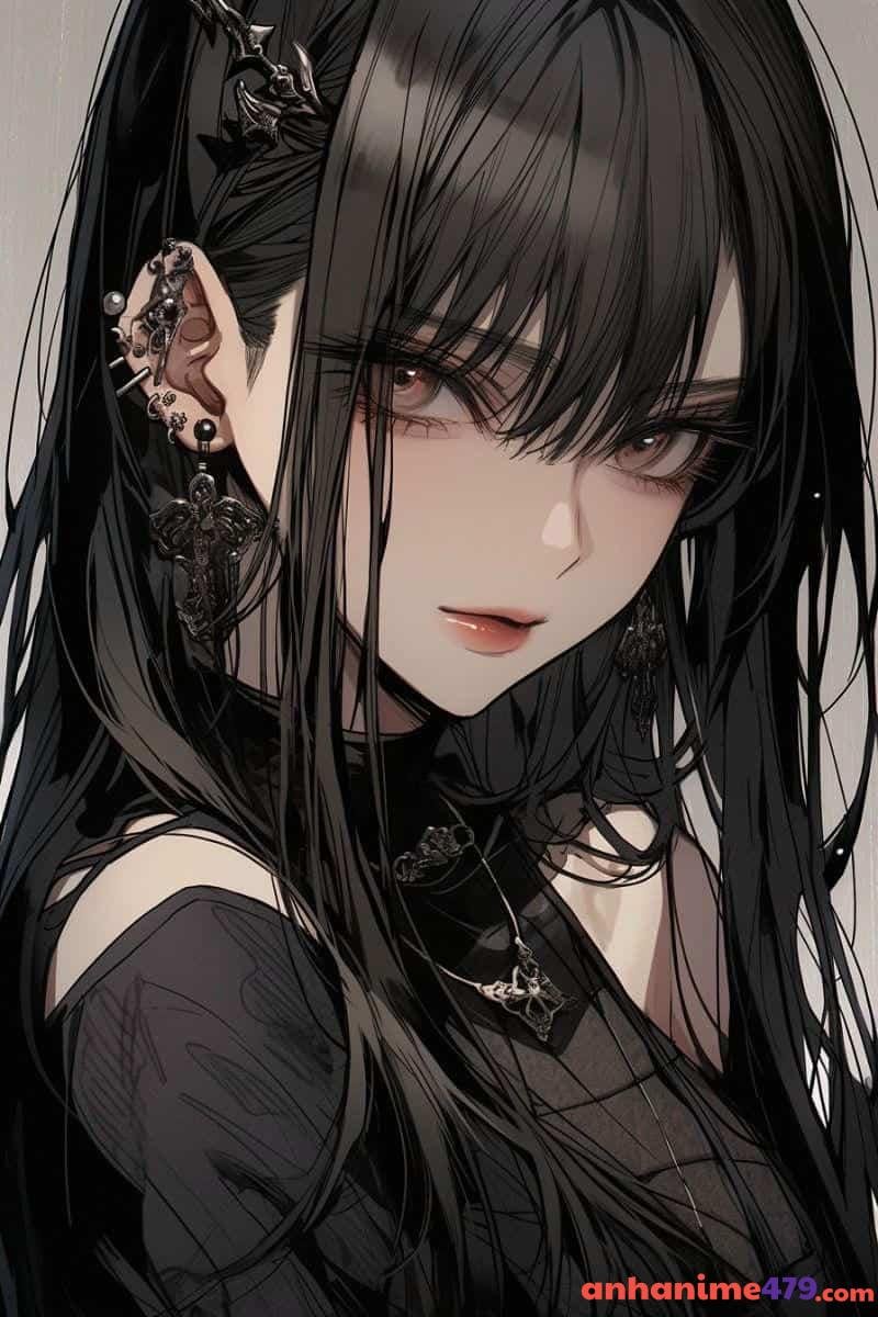 ảnh anime girl lạnh lùng cá tính