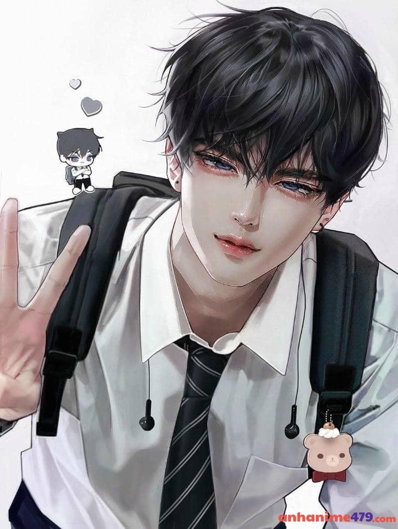 ảnh anime học sinh trai đẹp