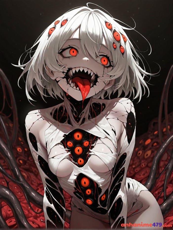ảnh anime kinh dị