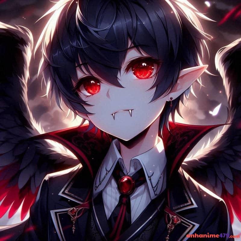 ảnh anime ma cà rồng chbi cute