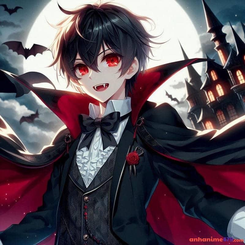 ảnh anime ma cà rồng chibi