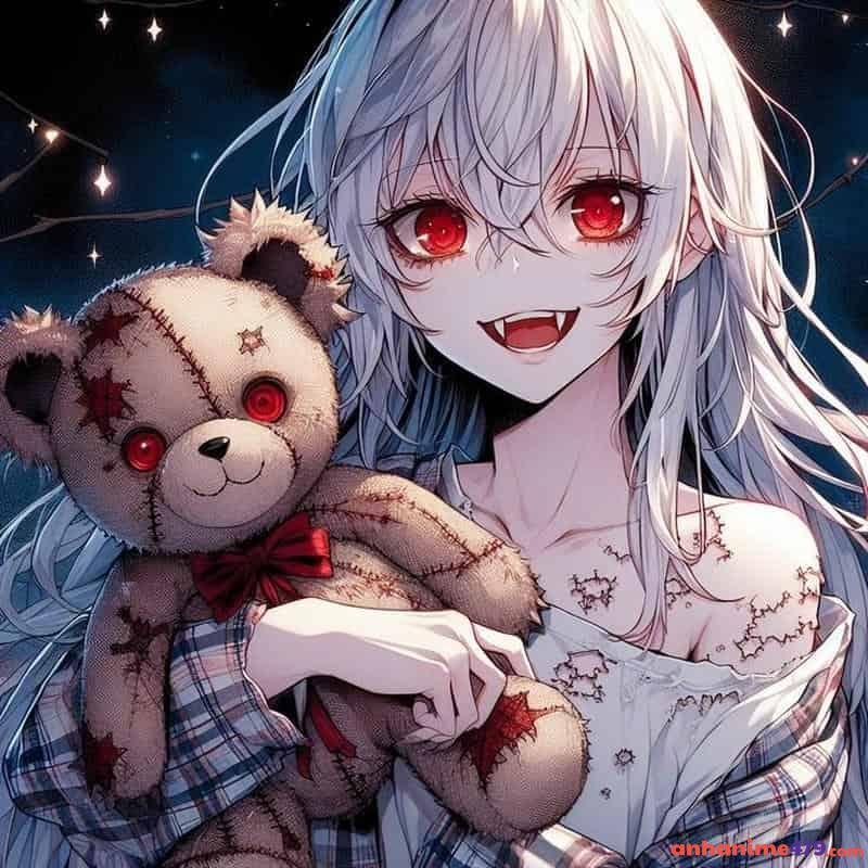 ảnh anime ma cà rồng gái ác