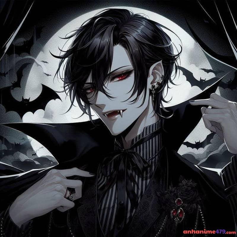 ảnh anime ma cà rồng lạnh
