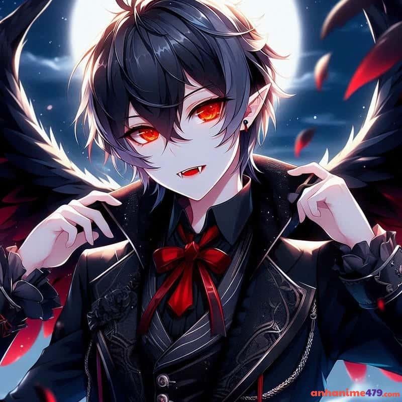 ảnh anime ma cà rồng trẻ