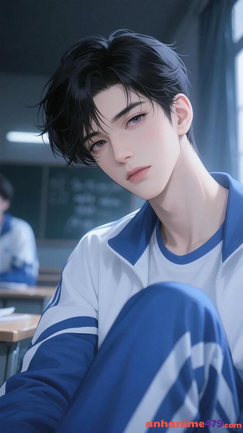 ảnh anime nam học sinh ngầu