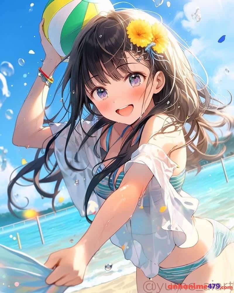 ảnh anime nữ mặc bikini