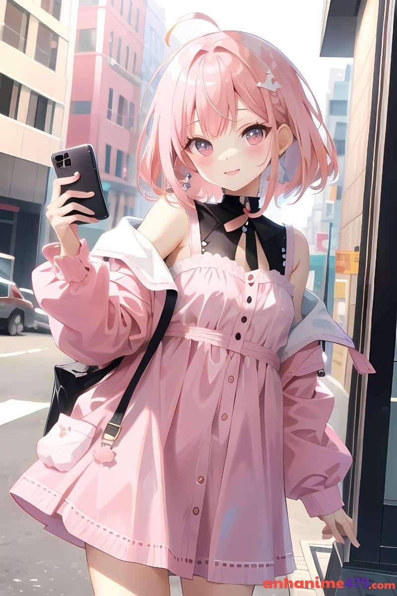 ảnh anime nữ tóc ngắn