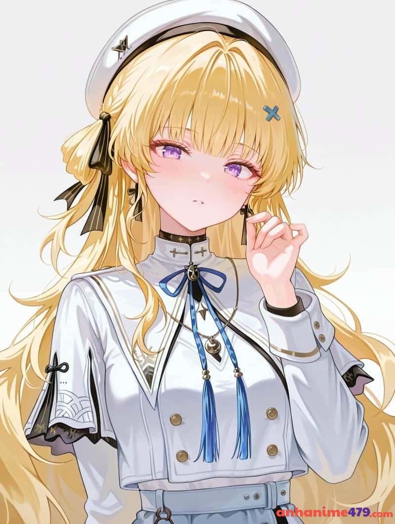 ảnh anime tóc vàng