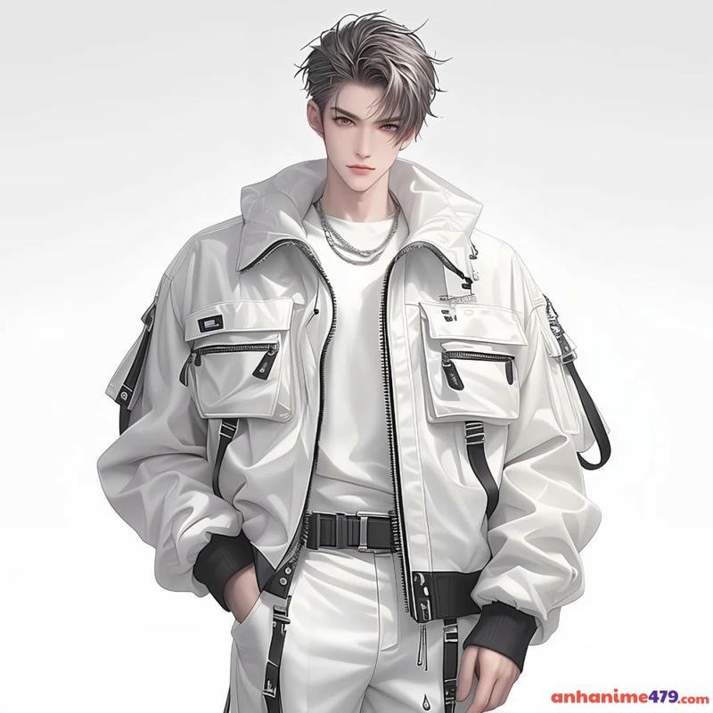 ảnh avatar anime boy ánh mắt lạnh