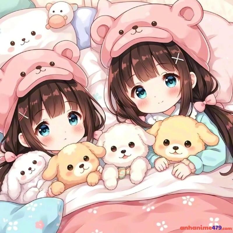 ảnh cặp đôi bạn thân anime