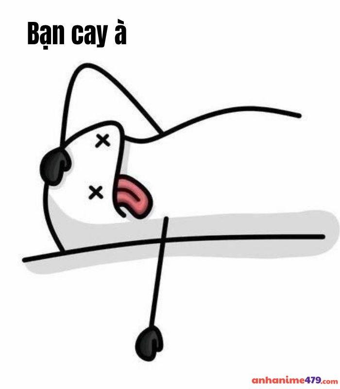 ảnh chế meme bạn cay à