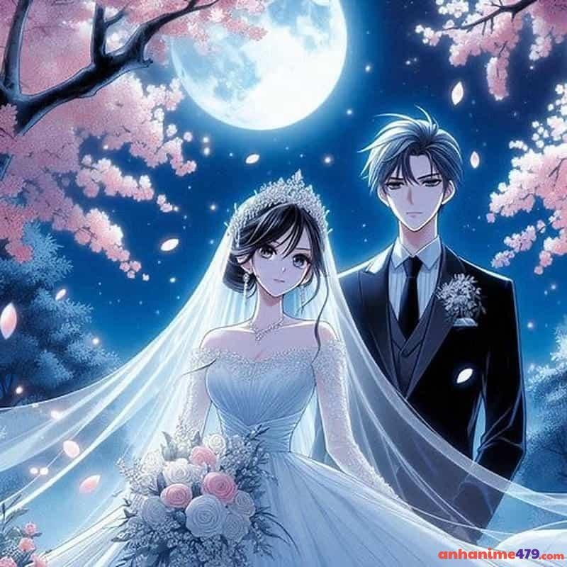 ảnh cô dâu chú rể anime đẹp