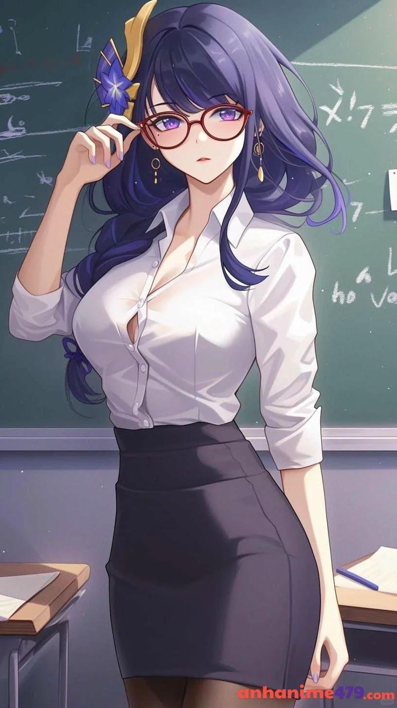 ảnh cô giáo anime nghiêm khắc