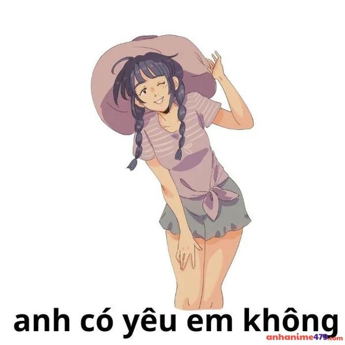 anh có yêu em không meme