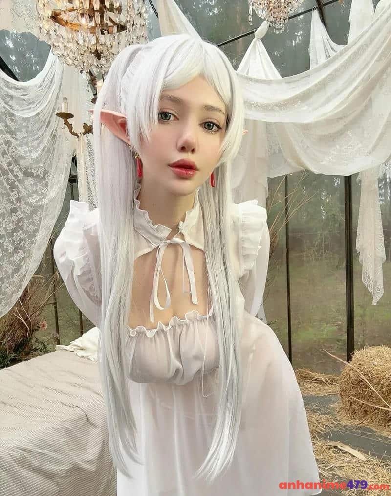 ảnh cosplay frieren đẹp