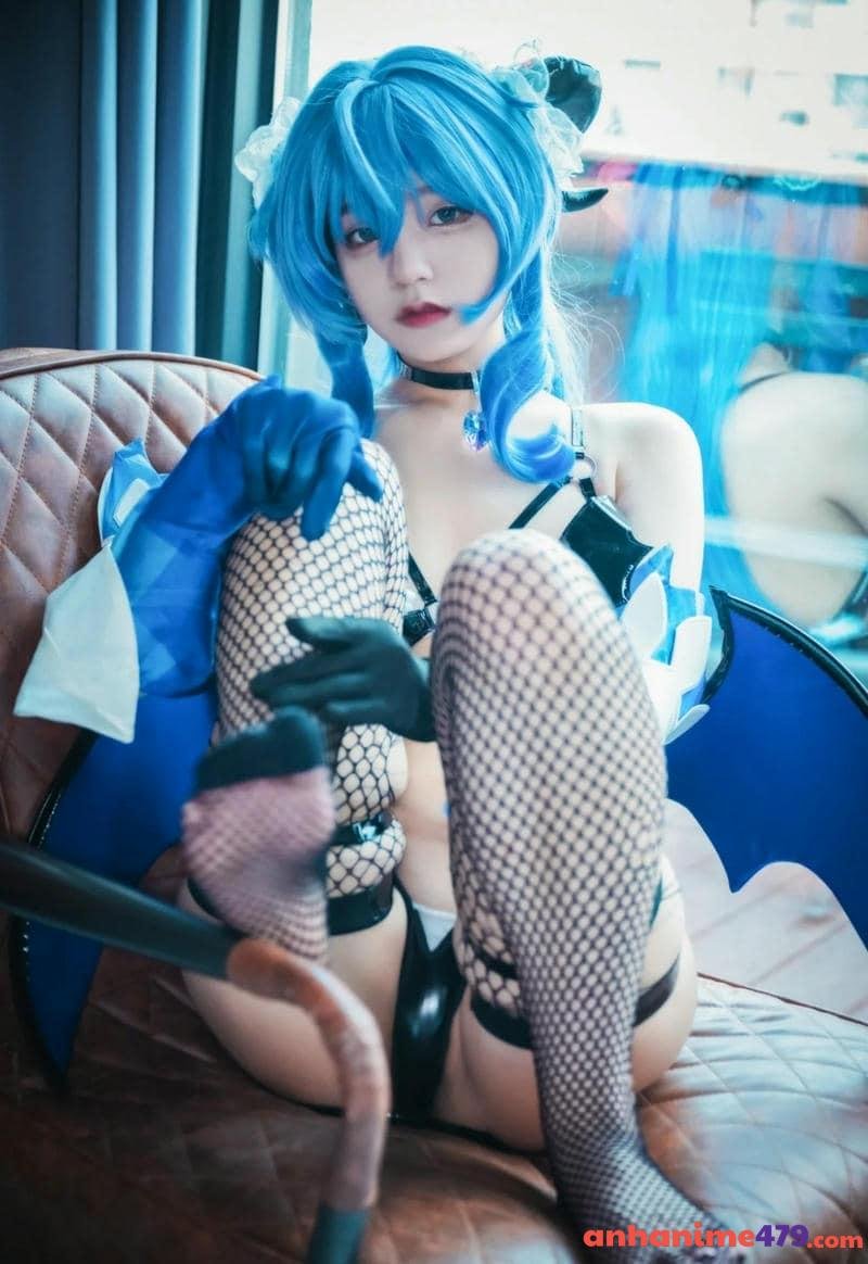 ảnh cosplay ganyu hd