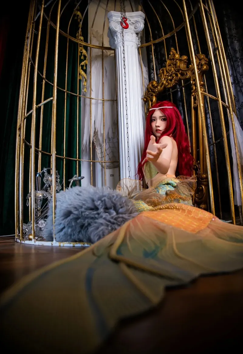 ảnh cosplay nàng tiên cá mộng mơ