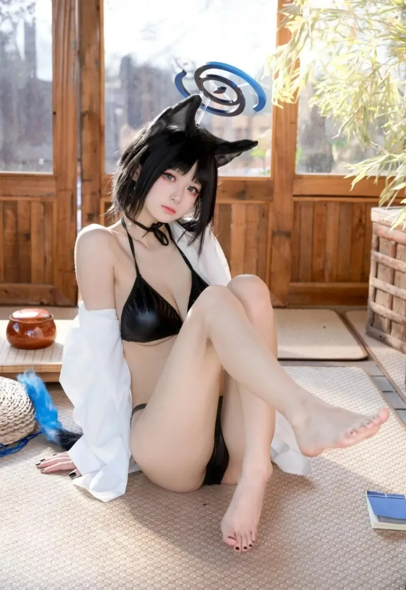 ảnh gái cosplay mèo