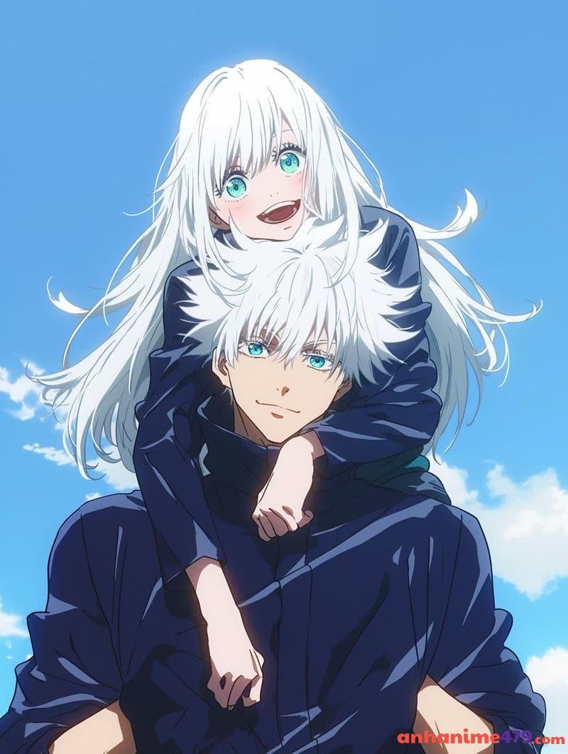 ảnh gojo satoru anime bạn gái