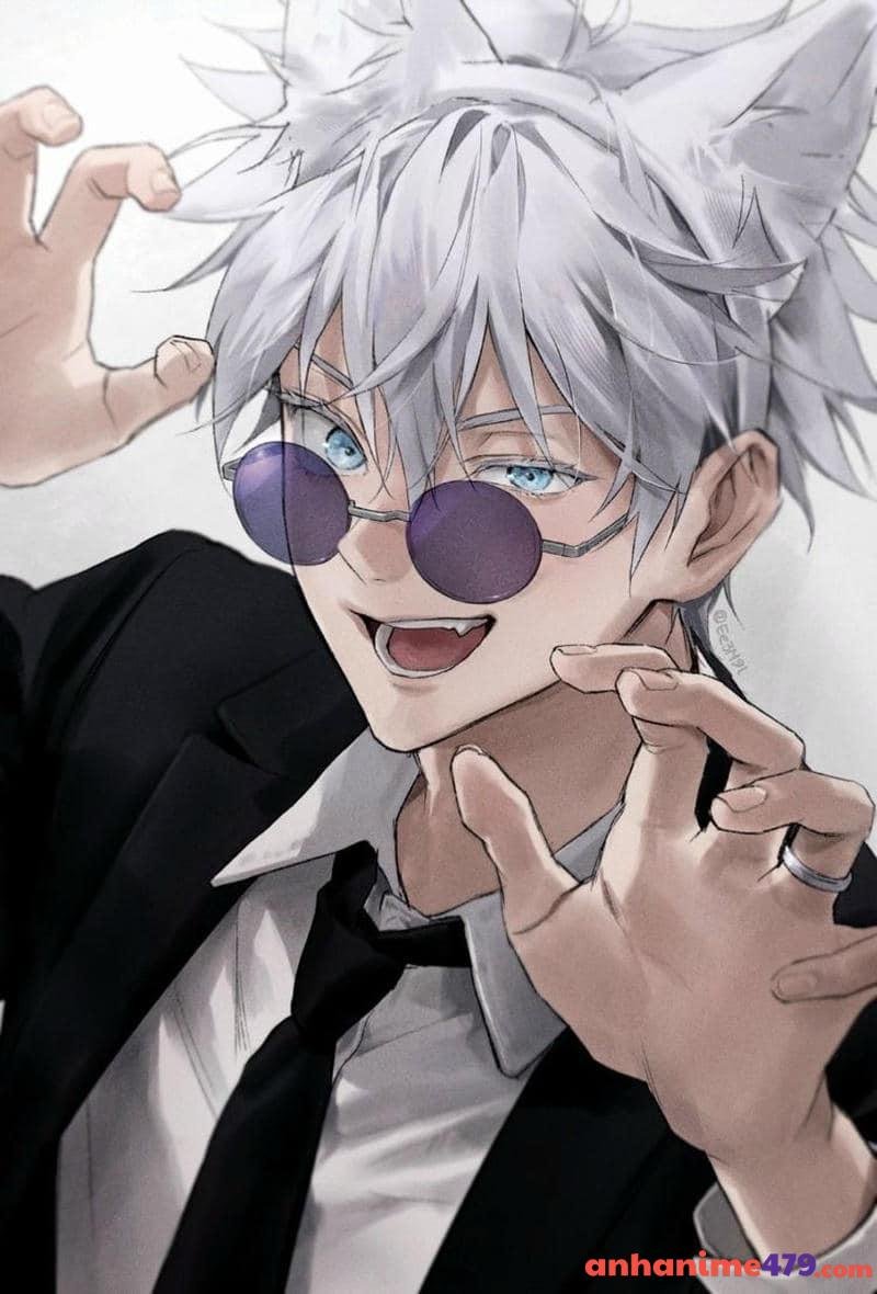 ảnh gojo satoru anime cute