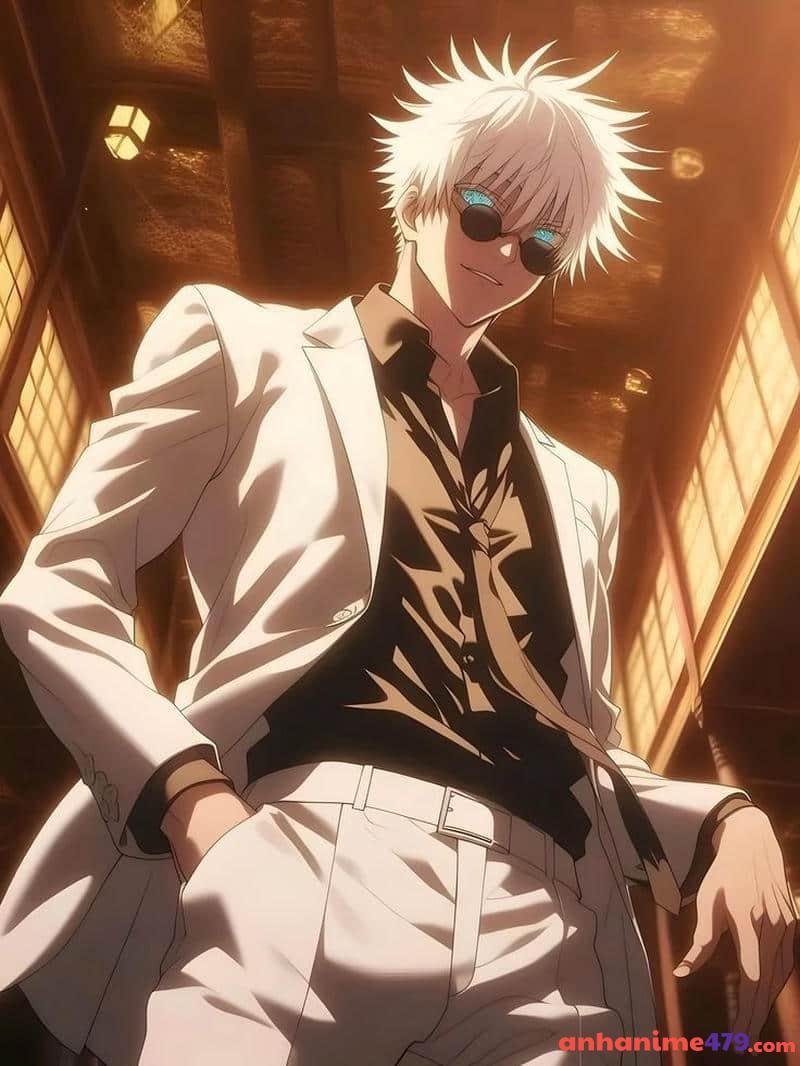 ảnh gojo satoru anime ngầu đẹp