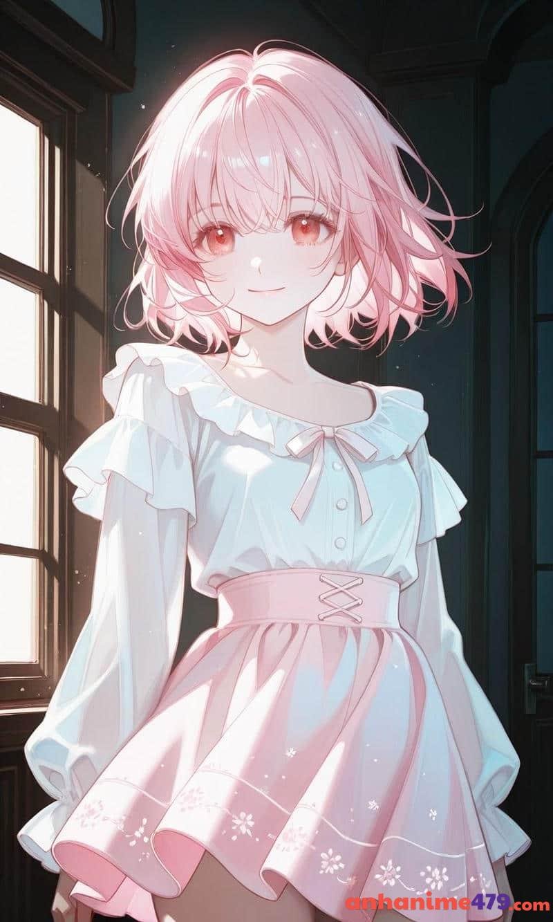 ảnh hình anime nữ tóc ngắn