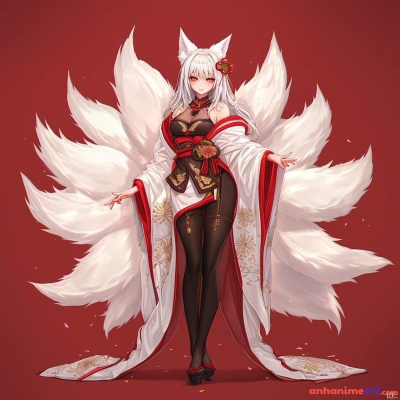 ảnh hồ ly anime 9 đuôi