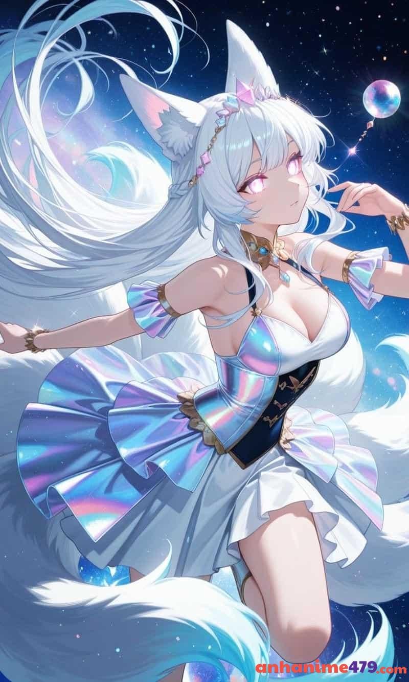 ảnh hồ ly anime đẹp gái