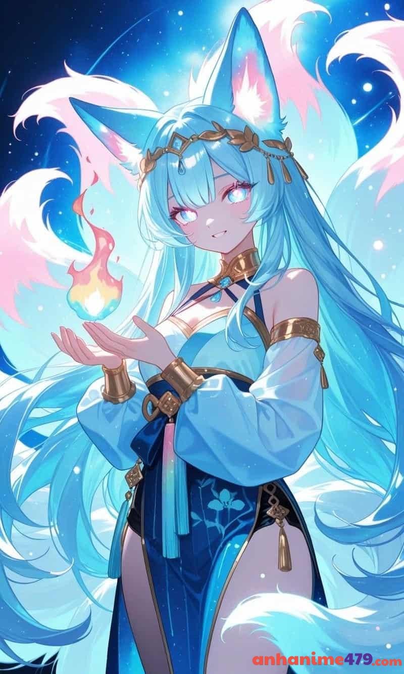 ảnh hồ ly anime gái đẹp