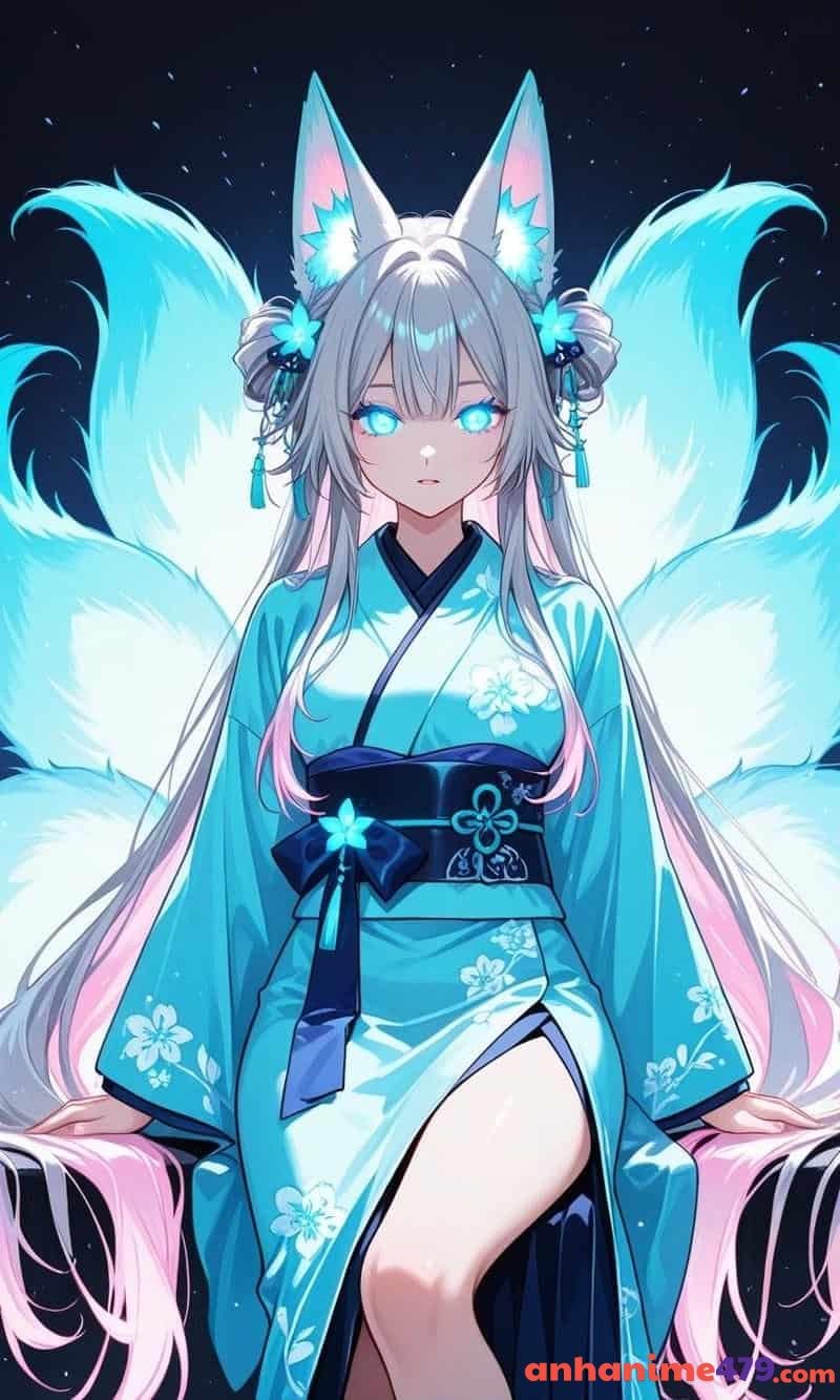 ảnh hồ ly anime gái xinh