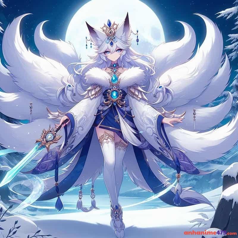 ảnh hồ ly anime mê