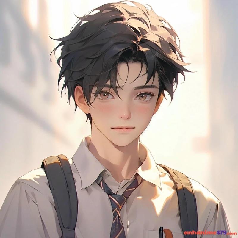 ảnh học sinh nam anime