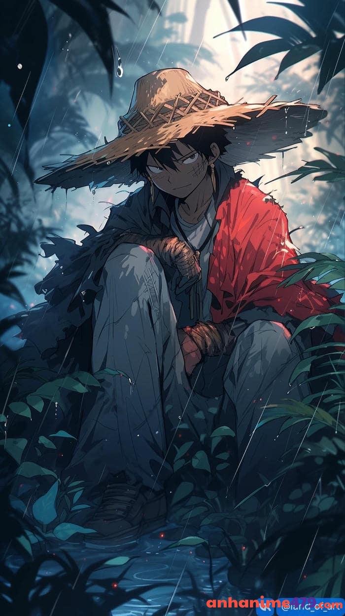 ảnh luffy cười tươi vui vẻ