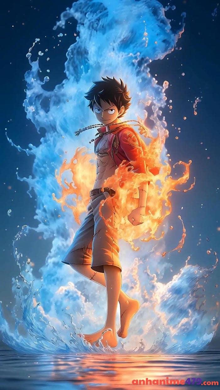 ảnh luffy đang chạy