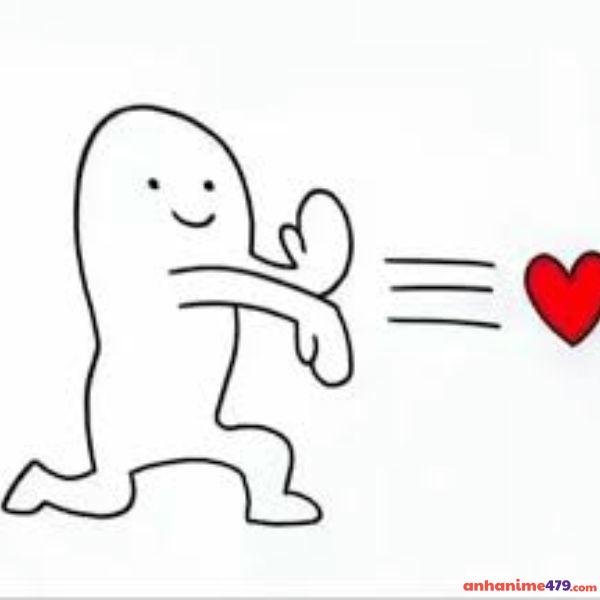 ảnh meme bắn tim