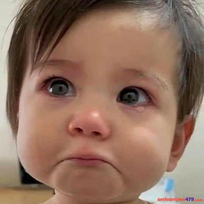 ảnh meme buồn em bé