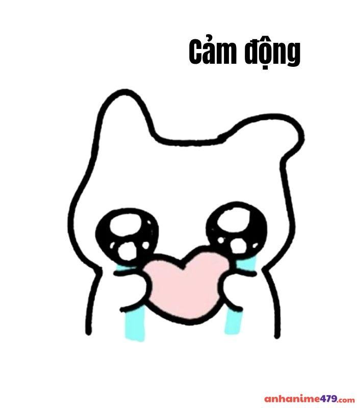 ảnh meme cảm động dễ thương
