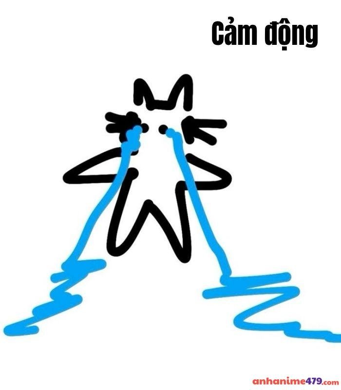 ảnh meme cảm động khóc